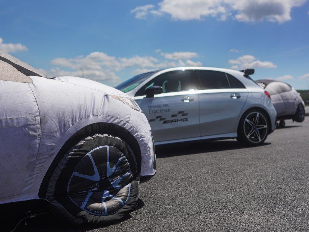 Inflatable Avoidance Car