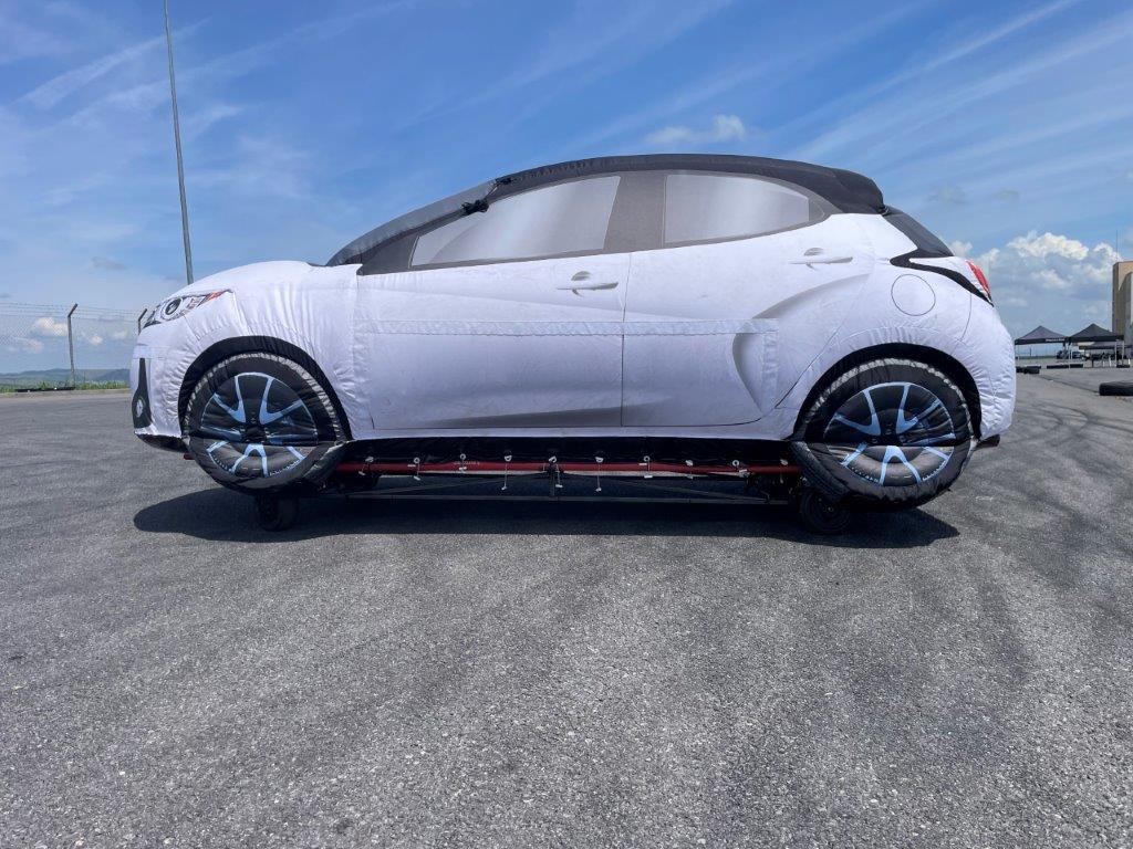 Mobile Inflatable Car
