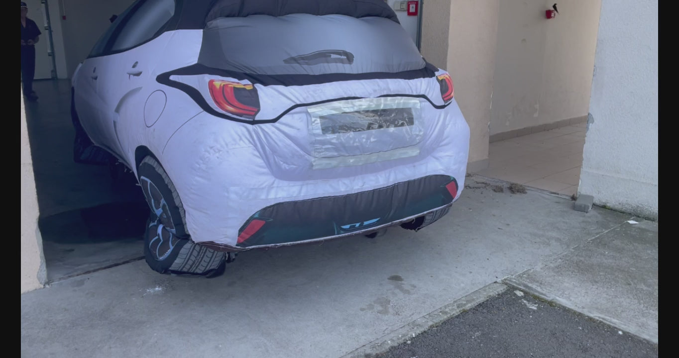 Mobile Inflatable Car